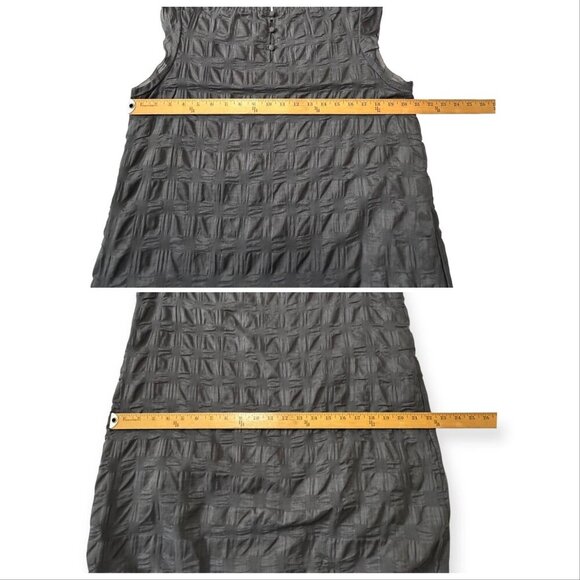 J. Crew gray cotton sleeveless dress, lightweight, cotton size 14 - Picture 11 of 13